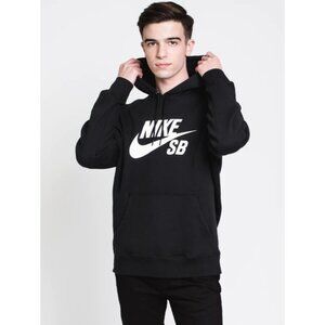 Nike Men's Black SB Icon Pullover Hoodie men’s SP